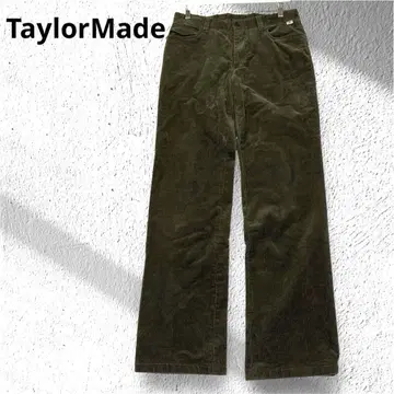 TaylorMade circa 79 코듀로이 팬츠 골프웨어 카키