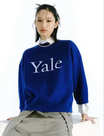 emmi YALE 자카드 니트 풀오버