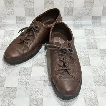 ECCO 여성용 가죽 워킹화 23.5cm