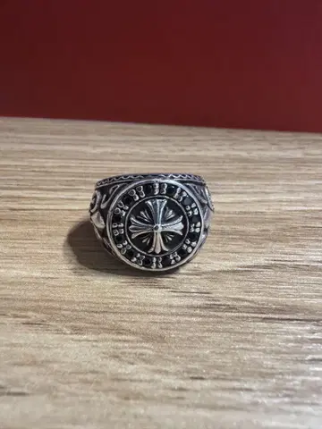 BLESS 크로스 가디언 반지 실버 925