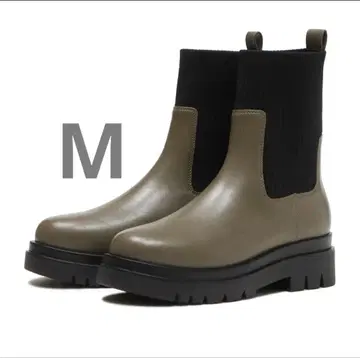 ABC SELECT 트랙 니트 콤비 숏부츠 올리브 M