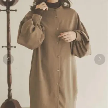 앙브르네쥬 밴드 카라 머메이드 원피스