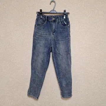 뒷부분 밴딩 이지 데님 팬츠