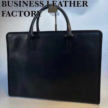 [ 새상품급 ] 비즈니스 레더팩토리 비즈니스 백 네이비