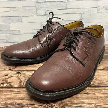 [ 25.5cm ] REGAL 외 플레인토 다크 브라운 가죽 신발
