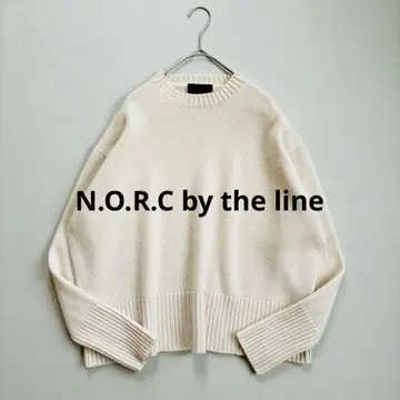 N.O.R.C by the line 울 캐시미어 크루 풀오버