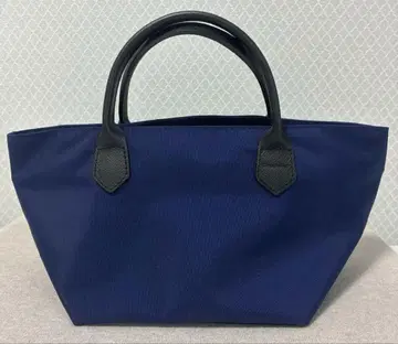 미사용품 에르베샤 펠리에 S 사이즈 네이비 토트백