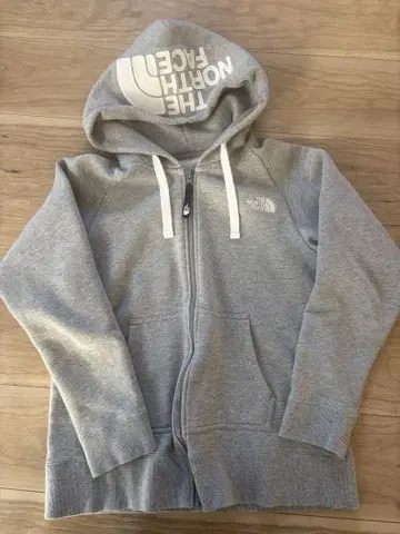 THE NORTH FACE 그레이 후드티