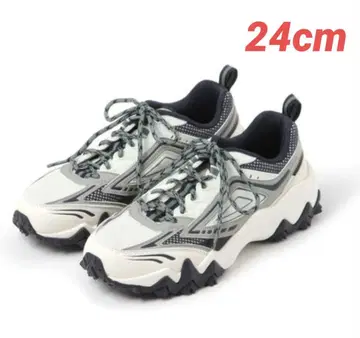 FILA OAKMONT TR v3 화이트 그레이 24cm