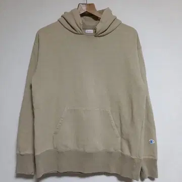 Champion 런택 복각 후가공 후드티