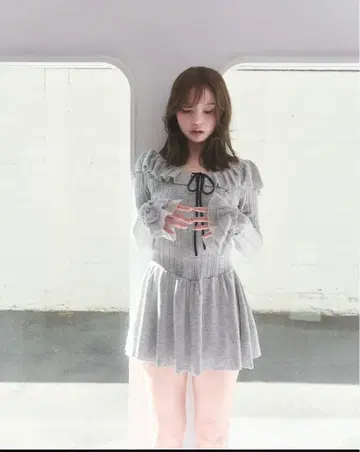 하나 니트 미니 드레스 앤드마리 andmary