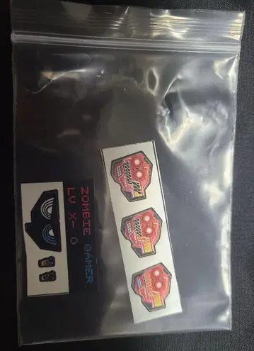 피규아트 가면라이더 겐무 좀비 게이머 등/스티커 1세트