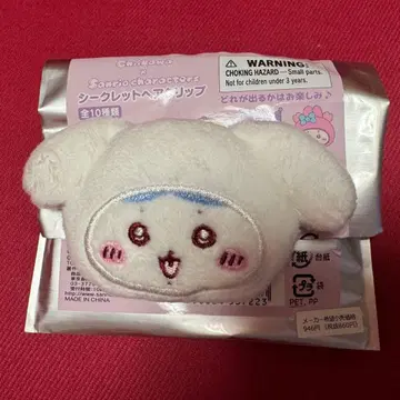 치이카와 x 산리오 캐릭터즈 헤어 클립 시나모롤 하치와레