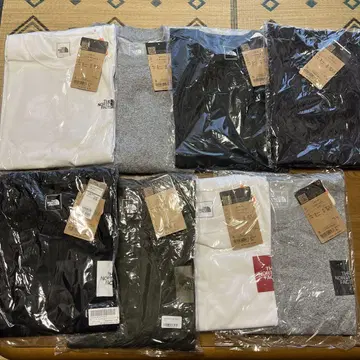 THE NORTH FACE L/S 미사용 새상품 8장 세트