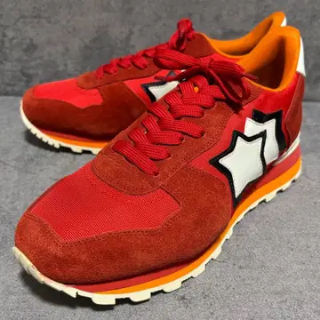 새상품 아틀란틱 스타스 가죽 스니커즈 비브람 레드 2110