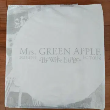 Mrs. GREEN APPLE The White Lounge 타월