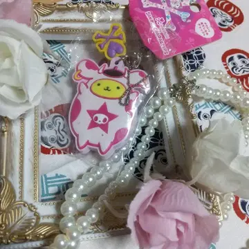 헤이세이 레트로 초레어 tokidoki 폼폼푸딩 러버 거울