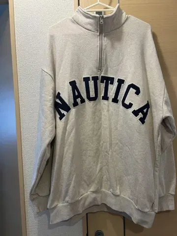 NAUTICA (노티카) 하프 지퍼 맨투맨