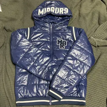 MIRROR9 다운 자켓 네이비