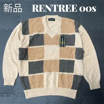 새상품 RENTREE 3D 니트 스웨터 니트