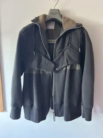 sacai 다크 그레이 후드티 사이즈 1