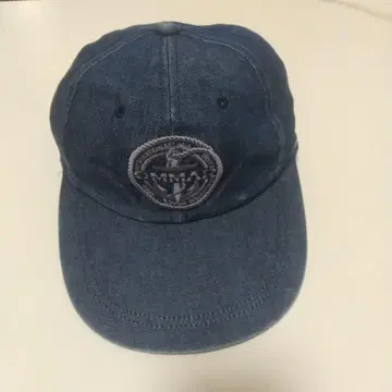 Ommar 데님 자수 로고 캡 프리 사이즈