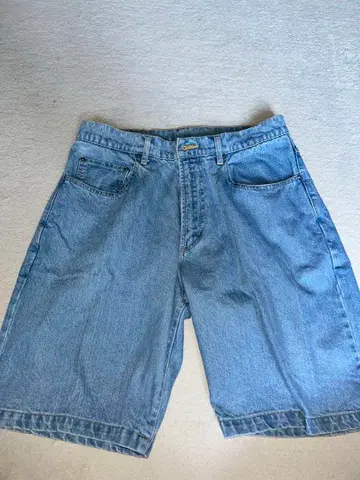 INTERBREED 라이트 블루 데님 숏팬츠