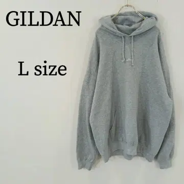 GILDAN 길단 후드티 후디 오버 사이즈 긴팔 자수 L