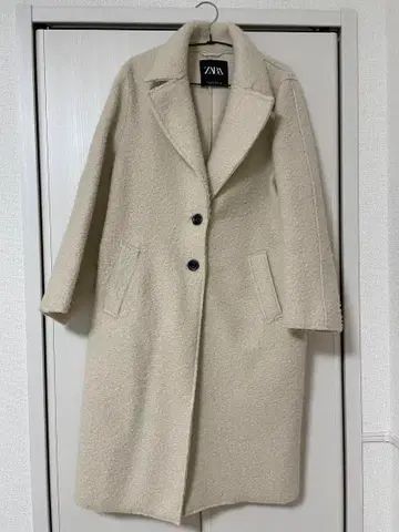 [ 새상품급 ] ZARA 테디 보아 롱 코트