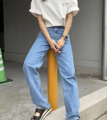 [ 26 ] 리바이스 스트레이트 데님 청바지 로우 프로
