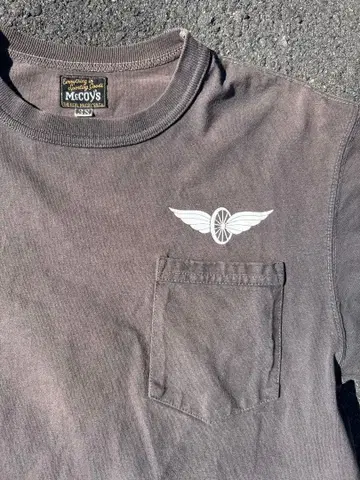 The REAL McCoy's 티셔츠 포켓 티셔츠