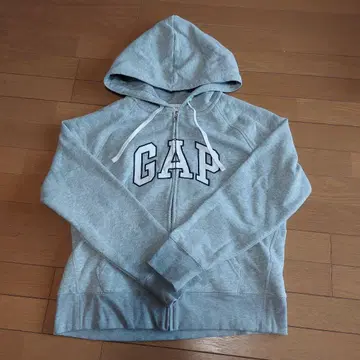[택 포함 새상품] GAP 그레이 풀 집업 후드티 L 사이즈