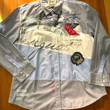 DESIGUAL 데지구알 롱 셔츠