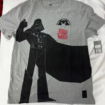 STAR WARS 다스 베이더 티셔츠 L 사이즈 그레이