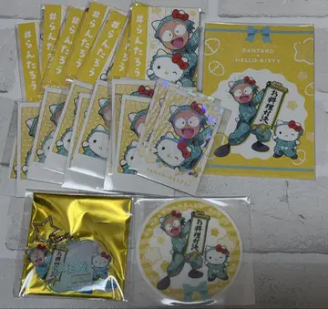 닌타마 란타로 산리오 AMOCAFE 최애 파샤 등 이나데라 란타로 세트