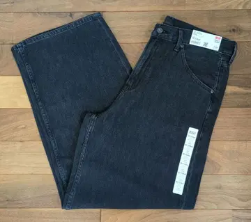 새상품 [ UNIQLO ] 배기 커브 청바지 DARK GRAY 29인치