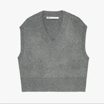 ZARA 니트 베스트 M 사이즈 그레이