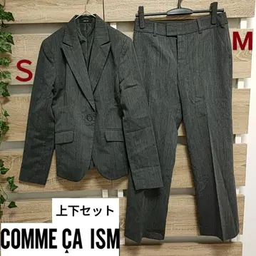 COMME CA ISM (컴시즘) 팬츠 수트 셋업 그레이 새상품급