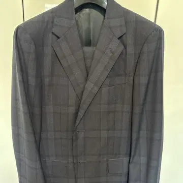 District United Arrows 체크 무늬 수트 canonico