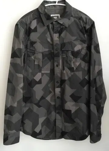 G-STAR RAW 카모플라쥬 카모플라쥬 긴팔 셔츠 M