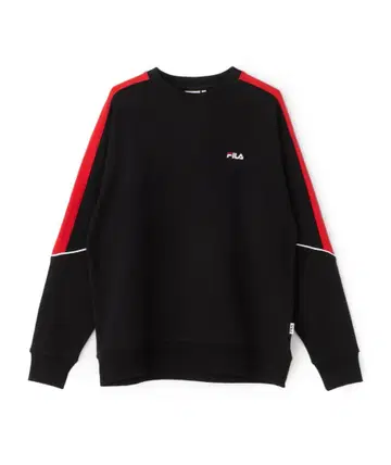 FILA 크루넥 트레이닝복 블랙 L