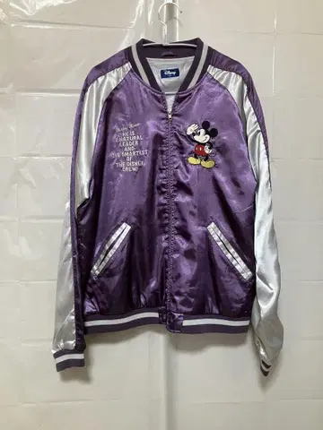 Disney 미키마우스 새틴 자켓