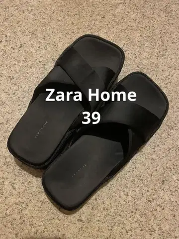 Zara Home 통굽 샌들 39