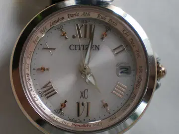 CITIZEN xC 에코 드라이브 전파 솔라 여성용 손목시계