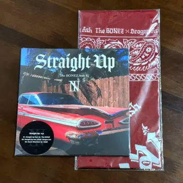Dragon Ash The BONEZ Straight Up CD&반다나