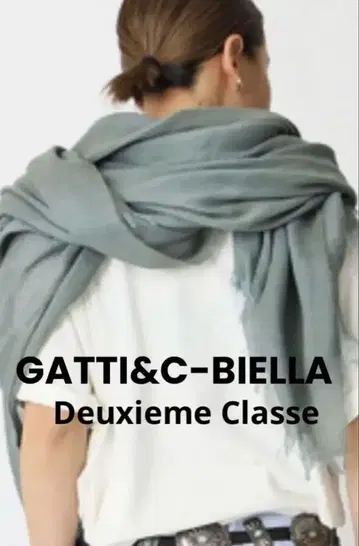 GATTI&C-BIELLA / 가티앤씨 비엘라 린넨 캐시미어 스톨