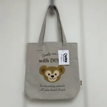 새상품 디즈니씨 더피 토트백