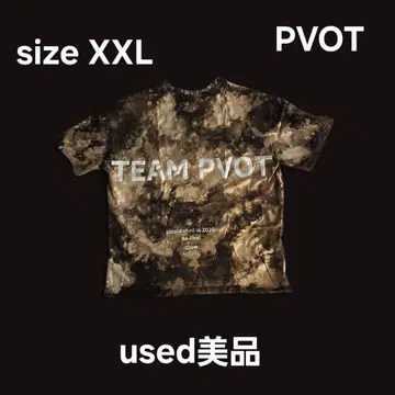 피봇 PVOT 타이다이 T셔츠 XXL used 새상품급