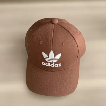 adidas 브라운 캡 로고