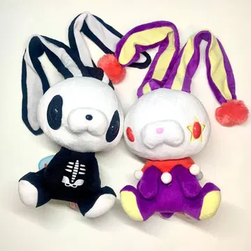 레어!! 범용 토끼 봉제 인형 제2회 할로윈 상전 목표 ver 커플 세트